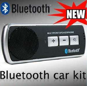 New Car Kit Bluetooth Speaker Phone Handsfree Mp3 Player  