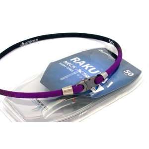  Baseball Phiten Titanium Necklace Limited X50 Black/purple 