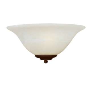 Casual Bronze 1 Bulb Wall Sconce   Marble Shade.Opens in a new window