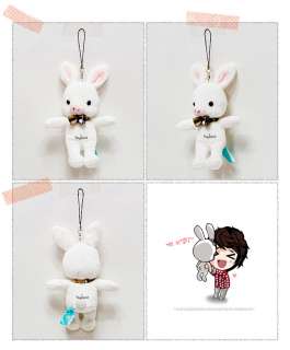 Korea Drama Youre Beautiful   Pig Rabbit Mobile Strap  
