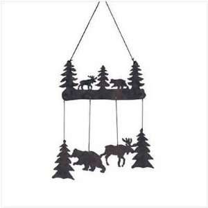  Moose and Bear Wind Chimes Furniture & Decor