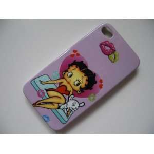 Beauty Betty Boop Hard Cover Case for iPhone 4 4G & 4S   Design #2 