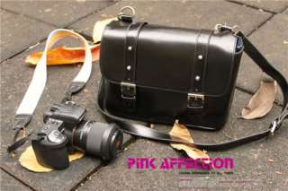 New Retro Rivet DSLR SLR Shoulder Camera Bag Sling Satchel Pouch For 