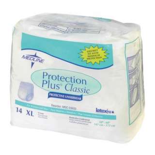 Medline Protection Plus Underwear Moderate Absorbency  56 Ct