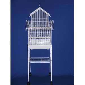 Brand New Bird Cage Cages 16x16x52 With Stand 1644Wht/S 