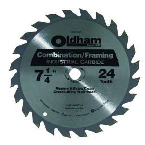Black Decker/ Oldham 12080TP Industrial Carbide Tipped Circular Blade 