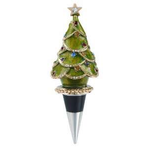   Riegel Luxury Wine Bottle Stopper   Christmas Tree 