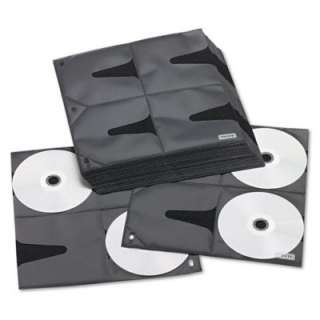   Vaultz Two Sided CD Refill Pages for 3 Ring Binder 826030014158  