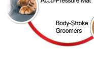 gum stimulator accu pressure mat body stroke groomers massages and