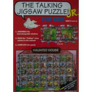  Buffalo Games The Talking Jigsaw Puzzle Jr. Haunted House 