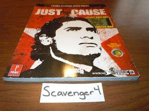Just Cause Strategy Guide PS2 Xbox 360 PlayStation 2  