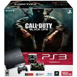    PlayStation 3 160GB Call of Duty Black Ops Bundle Video Games