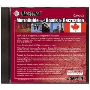   Roads and Recreation Canada Map CD ROM (Windows) GPS & Navigation