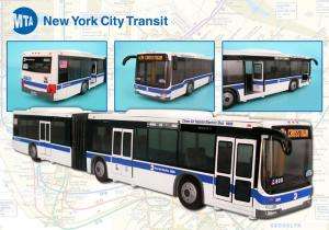 this is a die cast new york city mta bus