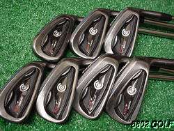 Cleveland CG7 TOUR ISSUE Black Pearl Irons 4 PW Project X 6.5 TOUR ZIP 