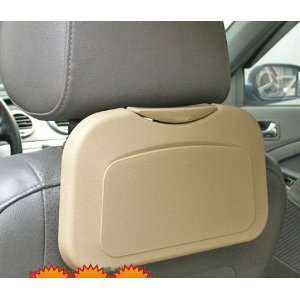  Cosmos ® Light Brown Foldable/Portable Car Seat Organizer 