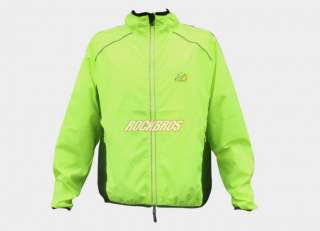 Tour de France Cycling Wind Coat Rain Coat Green  