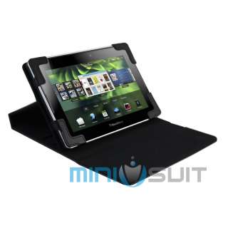 Leather Convertible Case Accessory Cover For Blackberry Playbook 