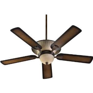    Clayton 52 Ceiling Fan in Pecan with Light Kit: Home Improvement