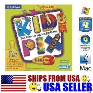 Kid Pix Deluxe 3 (PC and Mac Educational Kids Games)  