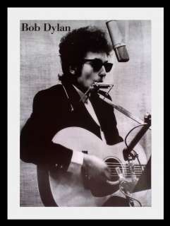 Bob Dylan harmonica poster new Large  