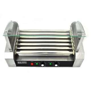 Elite Commercial 18 Hot Dog Roller Grill Cooker Machine  