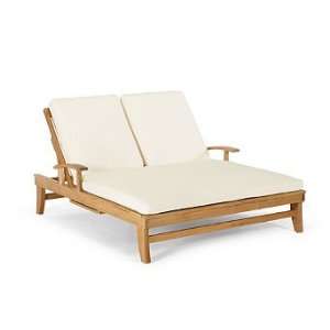  Melbourne Double Outdoor Chaise Lounge Chair Cushions 