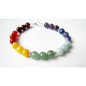  Chakra Stones Jewelry Gemstone Beaded Bracelet: Home 