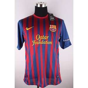 Barcelona 2012 Messi Champions League Home Jersey Shirt & Shorts Size 