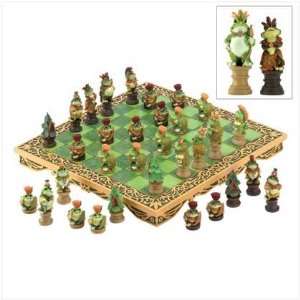  Frog Kingdom Face Off Chess Board Strategy Game Set