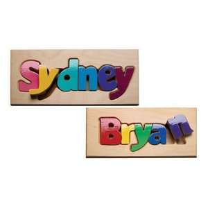  Personalized Childrens Name Wood Puzzle   Small (Up to 6 
