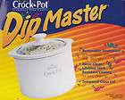 Crock Pot Stoneware Slow Cooker 1.5 quart Dip Master Rival SCR151 from 