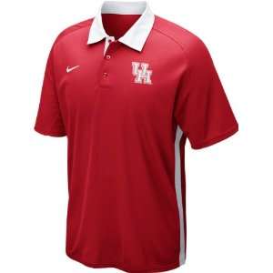   Cougars Red Nike 2012 Football Coaches Sideline Elite Force Polo Shirt