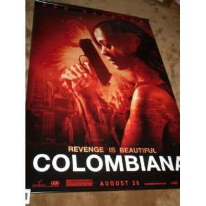  COLOMBIANA Movie Theater Display Banner 