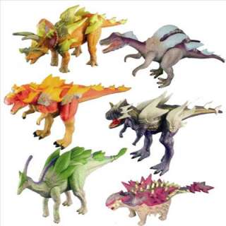 King Sega Toys Figure Dinotector de dinosaurio completa 6pcs