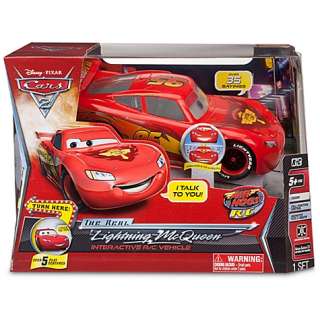 NIB Disney Pixar Cars 2 The Real Lightning McQueen Interactive RC 