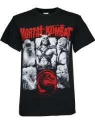 Mortal Kombat Boxed Group Mens T Shirt