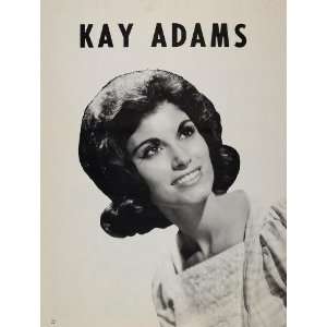  1967 Print Article Kay Adams Country Music Singer Star 