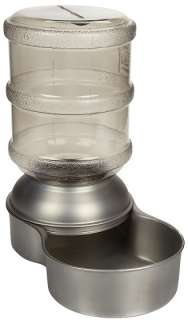   Stainless Steel Replendish w/ Microban Dog Cat Waterer Small  