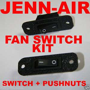 Jenn Air Replacement Downdraft 2 Wire Fan Switch Custom Made In Stock 