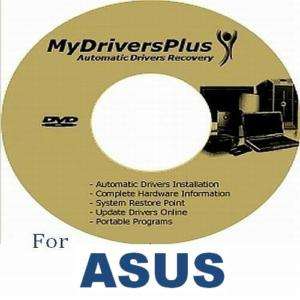 Asus X51RL Drivers Recovery Restore DISC 7/XP/Vista  