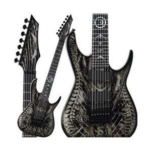  Dean USA Rusty Cooley Guitar, 7 String Graphic Musical 