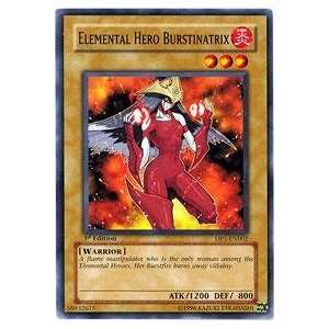  Yu Gi Oh   Elemental Hero Burstinatrix   Duelist Pack 1 Jaden Yuki 
