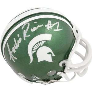 Andre Rison Michigan State Spartans Autographed Mini Helmet