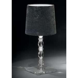 Claudia Table Lamp Shade Color Black, Size Medium