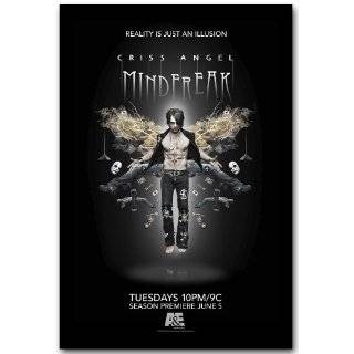 Criss Angel Poster   Mindfreak Promo Flyer   TV Show   11 X 17