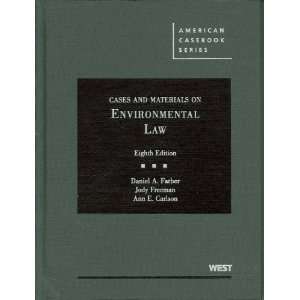   Law, 8th (American Casebooks) [Hardcover] Daniel A. Farber Books