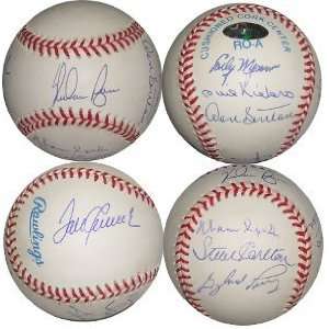  Signed Don Sutton Ball   Official American League 8 sigs 
