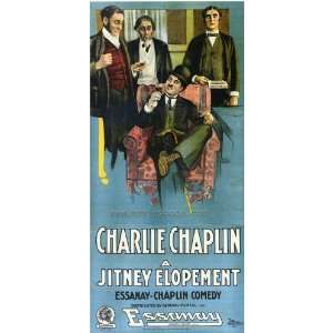   27x40 Charles Chaplin Edna Purviance Ernest Van Pelt