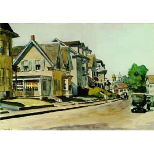 Hand Made Oil Reproduction   Edward Hopper   24 x 16 inches   Prospect 
